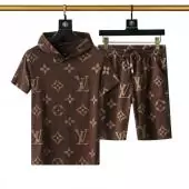 new louis vuitton lv hawaiian t shirt shorts a capuche s_a7a753